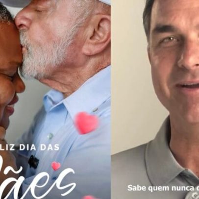 Lula, Flávio e políticos compartilham mensagens de Dia das Mães