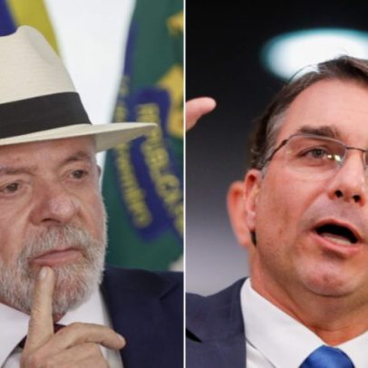Pesquisa mostra Lula com 44,8% de rejeição e Flávio com 38%