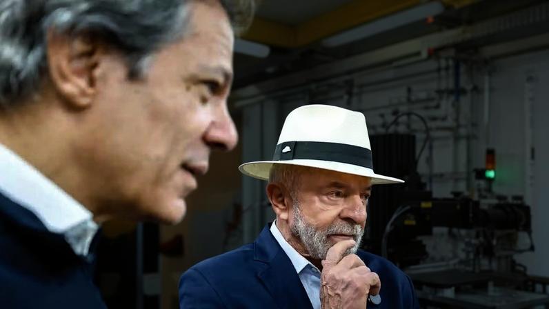 Acompanhado por Fernando Haddad, presidente Lula visita polo de tecnologia em Campinas (SP) — Foto: Ricardo Stuckert/PR