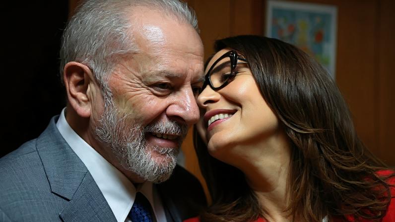 Janja celebra aniversário de casamento com Lula nas redes sociais