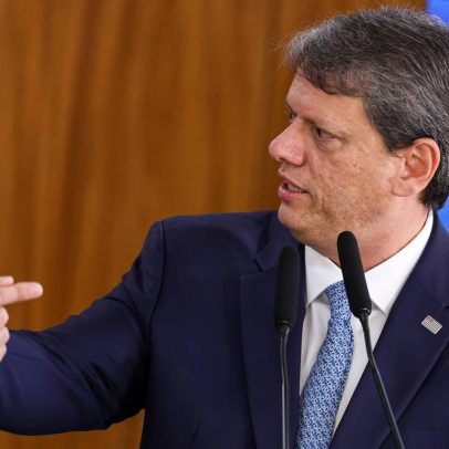 Tarcísio rebate Haddad após crítica à política fiscal de SP