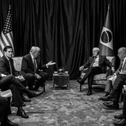 Lula leva 5 ministros a encontro com Trump