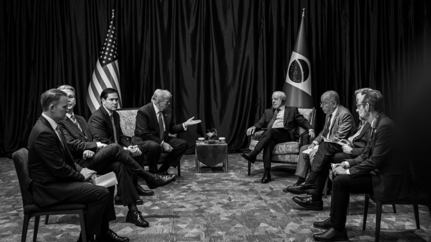 Presidentes já haviam se reunido em outubro de 2025; trataram do tarifaço