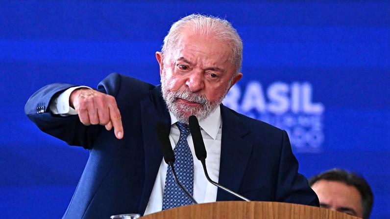 Lula durante lançamento do programa “Brasil Contra o Crime Organizado”, apresentado pelo governo federal como aposta para ampliar o combate às facções criminosas (Foto: EFE/Andre Borges)