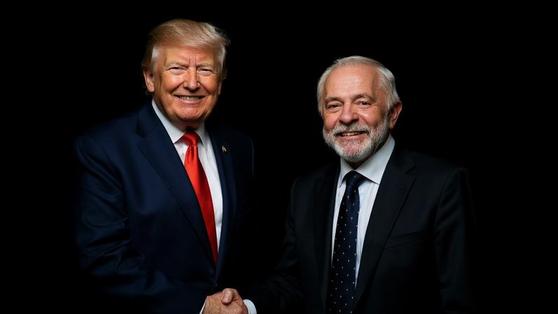 Reunião entre o presidente Lula e o presidente dos Estados Unidos, Donald Trump