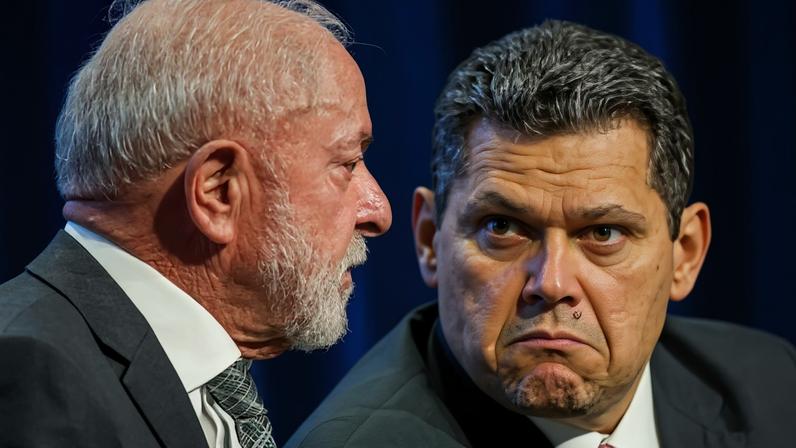 O presidente Lula e o senador Davi Alcolumbre | Fabio Rodrigues Pozzebom/Agência Brasil