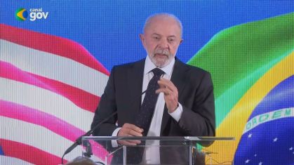 O presidente da República, Luiz Inácio Lula da Silva (PT)