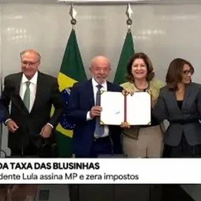 Governo publica MP que zera taxa das blusinhas para até US$50