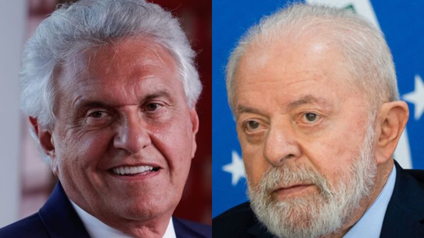 Lula e Ronaldo Caiado