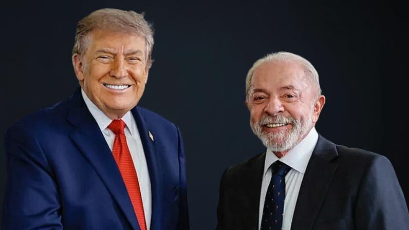 Trump e Lula na Casa Branca