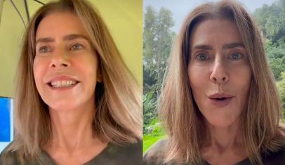 Maitê Proença reaparece no mato após 10 anos longe das novelas