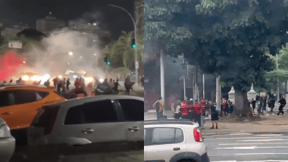 Confronto ocorreu nos arredores do Maracanã após partida válida pelo Campeonato Brasileiro, neste domingo (3)