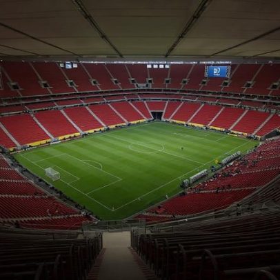 Estádio de Brasília oferece 25 camarotes à FIFA e pode perder a Copa feminina