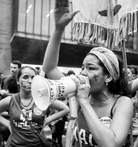 manifestação feminismo feminista