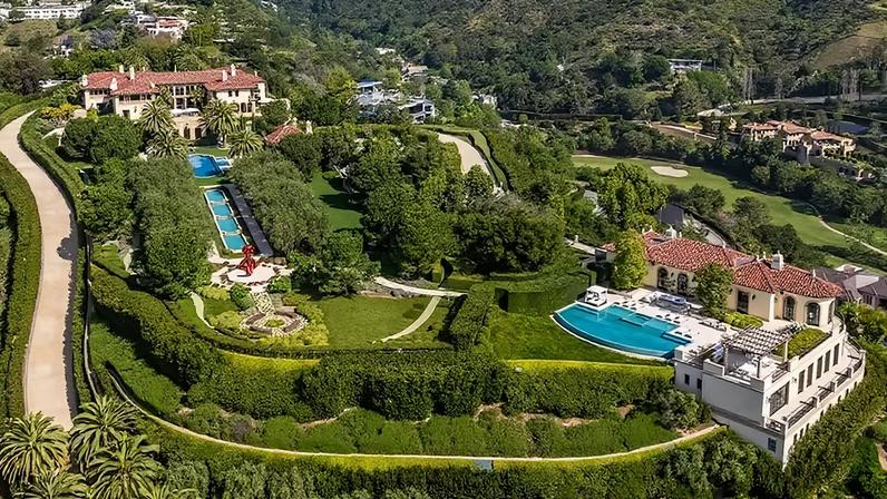 R$ 2 bilhões: Por dentro da mansão mais cara dos Estados Unidos — Foto: Reprodução/@wsjrealestate