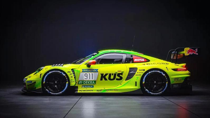 Lançamento da pintura oficial da Porsche #911 para as 24 Horas de Nurburgring