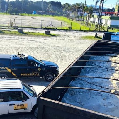 PR: 48 toneladas de açúcar apreendidas por suspeita de conter areia
