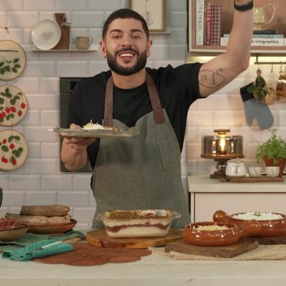 Marcelo do BBB 26 revela receita da mãe: escondidinho de macaxeira com carne-seca