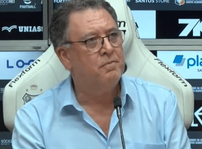 Presidente afirma que posição é oficial do Santos
