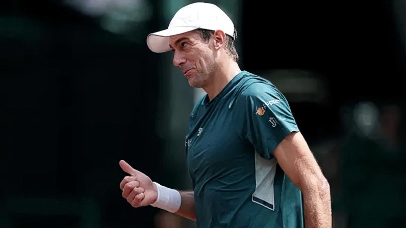 Marcelo Demoliner, tenista brasileiro que estreou com vitória na chave de duplas de Roland Garros