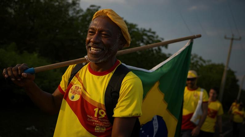 Com exceção do período da pandemia, desde 2002, todos os anos, os ativistas do Piauí participam da Marcha Contra Corrupção, pelo Clima e a Vida. Foto: Luís Madaleno/Transparência Internacional - Brasil