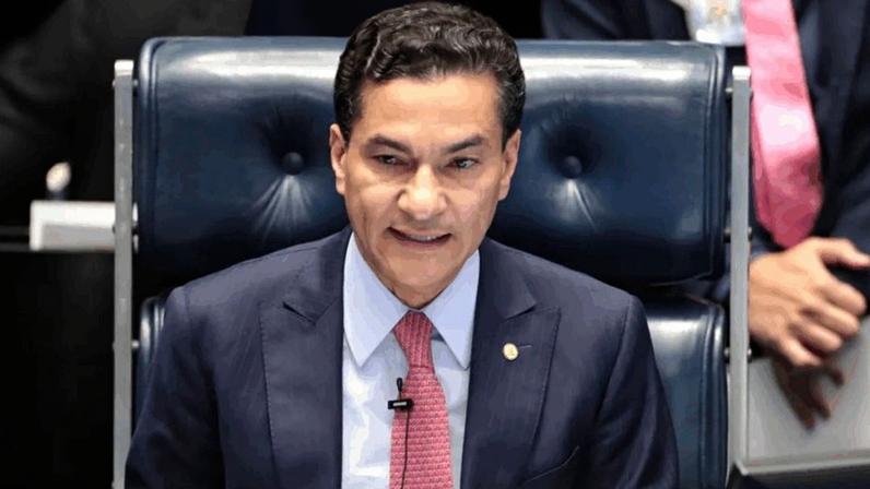 Marcos Pereira, presidente nacional do Republicanos, durante sessão na Câmara dos Deputados