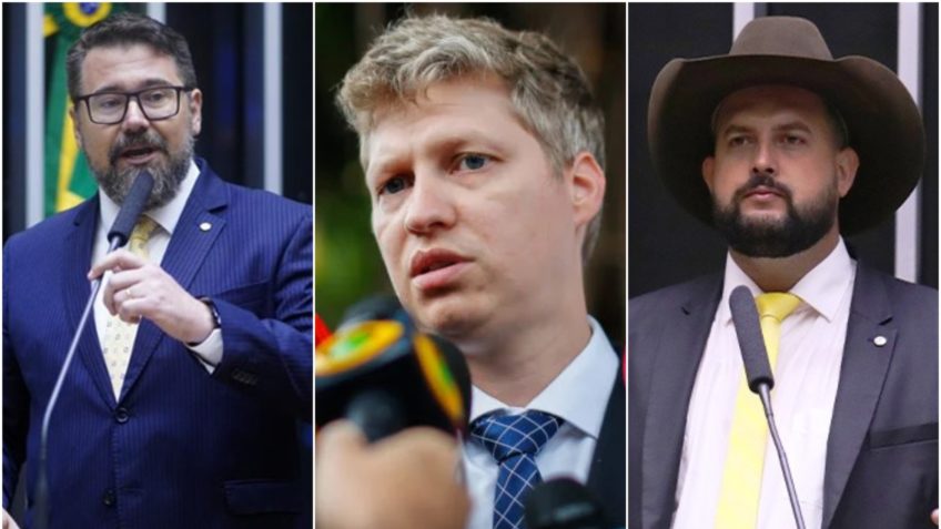 Oposição critica suspensão de Pollon, Van Hattem e Zé Trovão