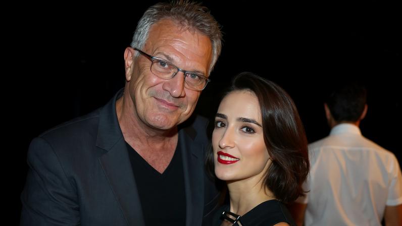 Pedro Bial e Maria Prata