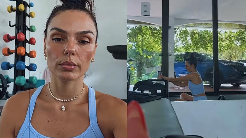 Isis Valverde detalha rotina fitness e paixão por exercícios físicos — Foto: Reprodução/Instagram