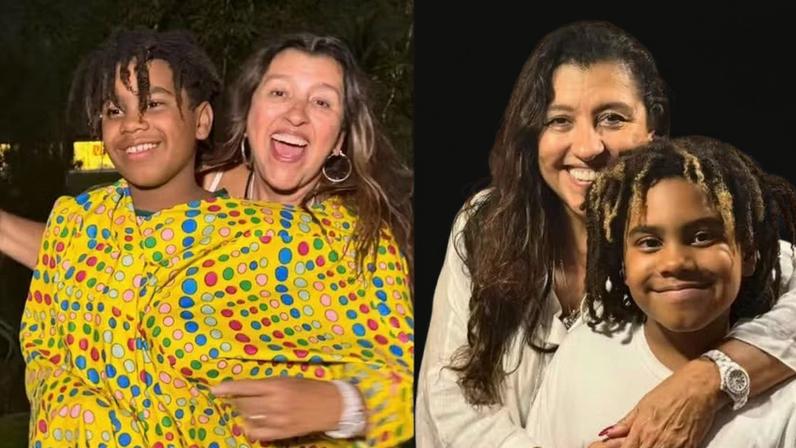 Regina Casé celebra aniversário do filho, Roque — Foto: Reprodução/Instagram