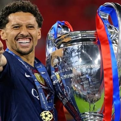 Marquinhos conquista segunda Champions após susto