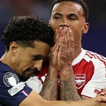 Marquinhos consola Magalhães após pênalti perdido