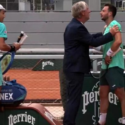 Pedro Martínez chama adversário para briga após qualifying em Roland Garros