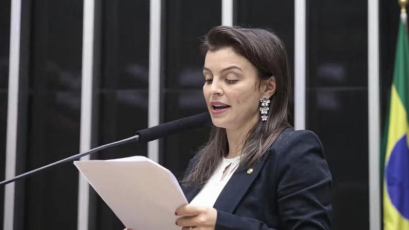 A deputada Marussa Boldrin (União-GO) — Foto: Bruno Spada/Câmara dos Deputados
