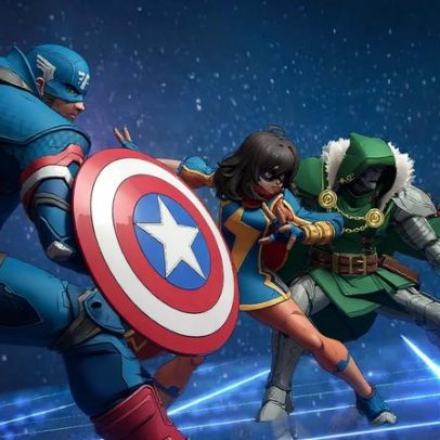Prévia de Marvel Tokon une visual de anime com estilo de luta Marvel vs Capcom