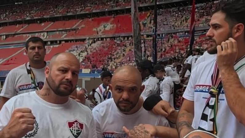 Mattheus Montenegro, presidente do Fluminense, assistiu a PSG x Arsenal em Budapeste