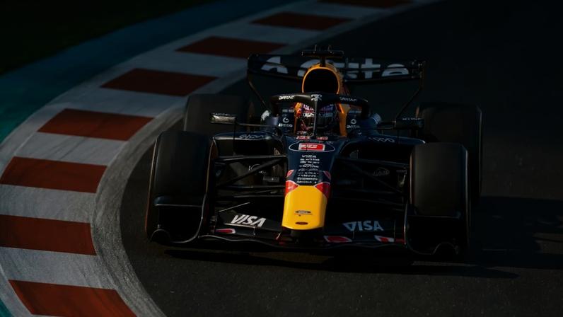 Max Verstappen no circuito de Miami