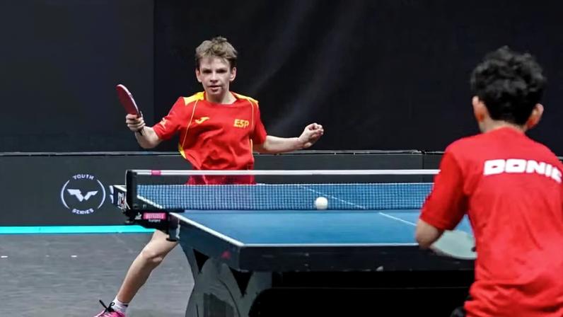 Ladimir Mayorov é uma joia do tênis de mesa mundial — Foto: Divulgação/ITTF