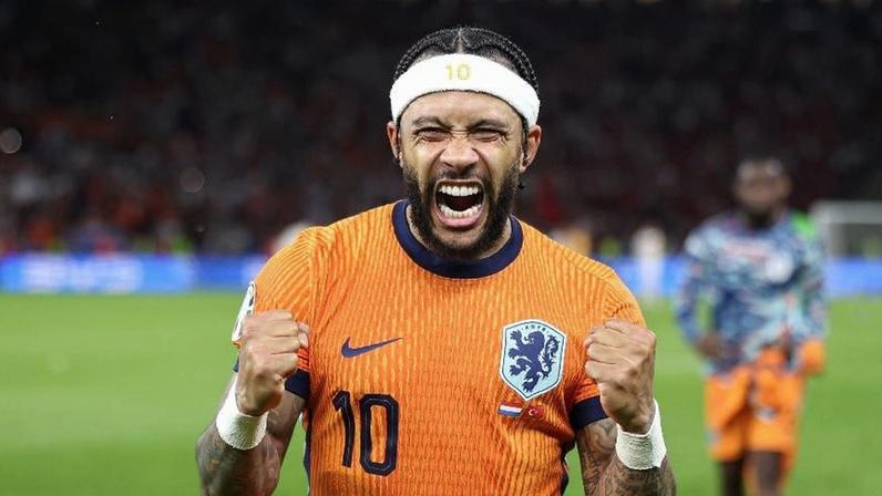 Memphis Depay, atacante da seleção holandesa