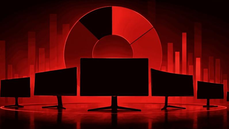 Mercado de monitores OLED cresce 78% em 2026; ASUS domina quase 25%
