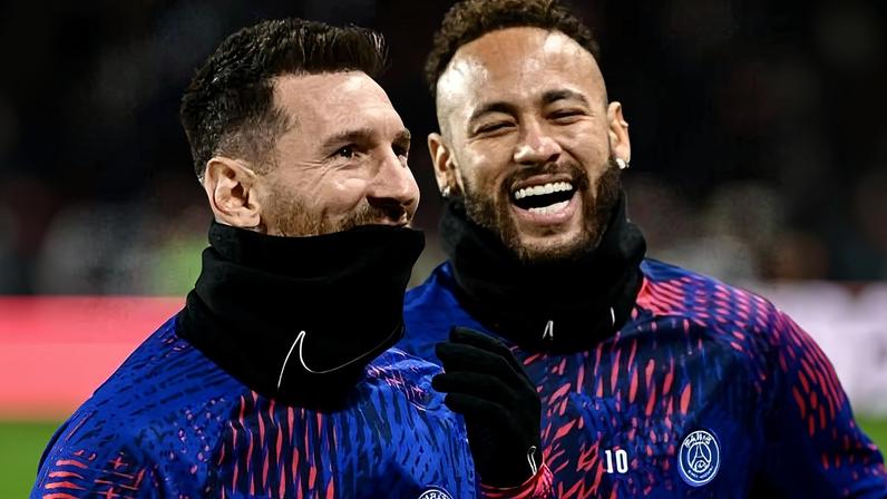 Messi e Neymar foram companheiros de equipe no PSG e no Barcelona