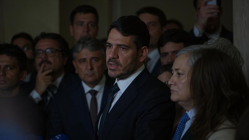Advogado-geral da União, Jorge Messias, concede entrevista após o Senado rejeitar sua indicação para vaga no STF — Foto: Ton Molina/Agência Senado