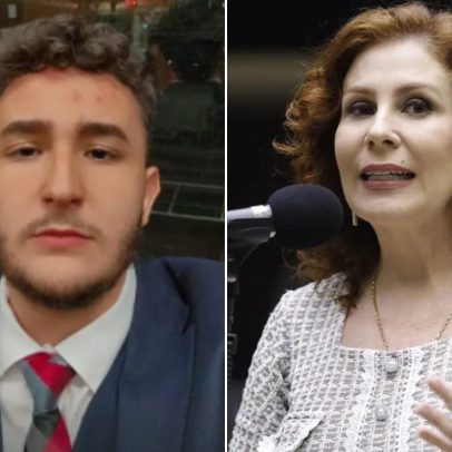 Filho de Zambelli comemora soltura da mãe e cita justiça de Deus