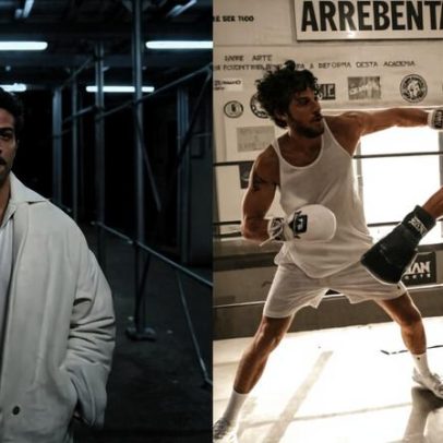 Chay Suede intensifica treino para ficar mais forte