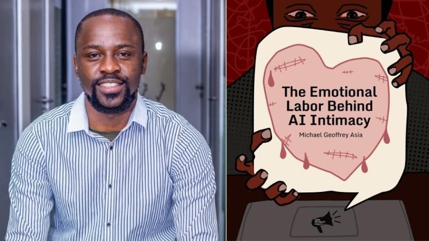 Michael Geoffrey Asia é autor do livro The Emotional Labor Behind AI Intimacy