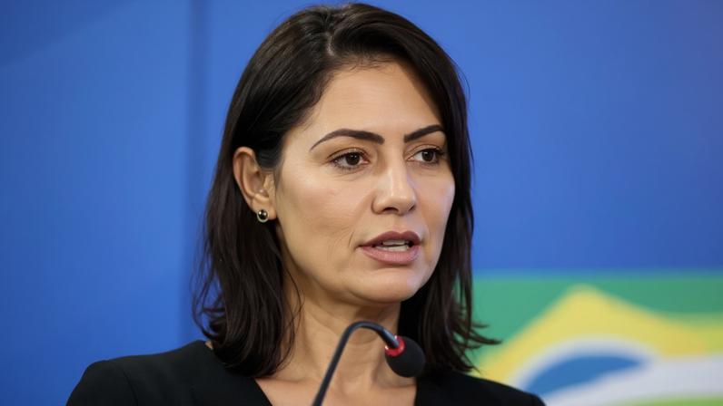Michelle Bolsonaro, ex-primeira-dama (Foto: Isac Nóbrega/PR)