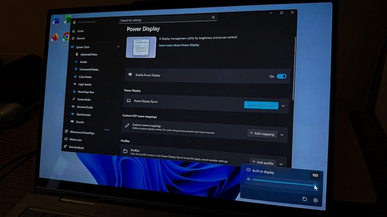Microsoft PowerToys Power Display