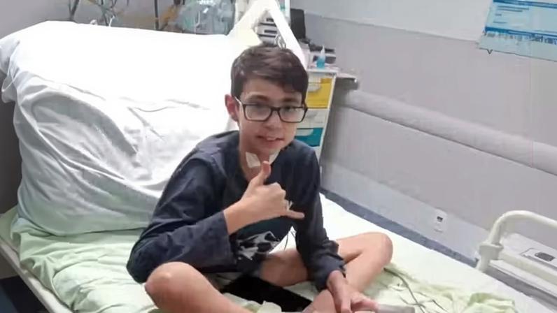 Miguel foi diagnosticado com Síndrome de Marfan — Foto: Arquivo Pessoal