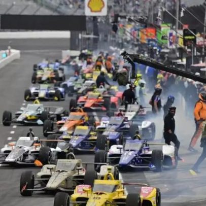 Estratégias dividem pelotão do Indy 500 após bandeira amarela