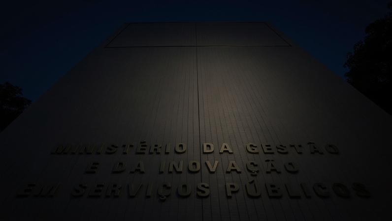 Prédio do Ministério da Gestão e Inovação (MGI), em Brasília — Foto: Rafa Neddermeyer/Agência Brasil
